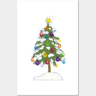 Christmas Tree Posters and Art